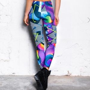 Devil Walking Mind Game Leggings